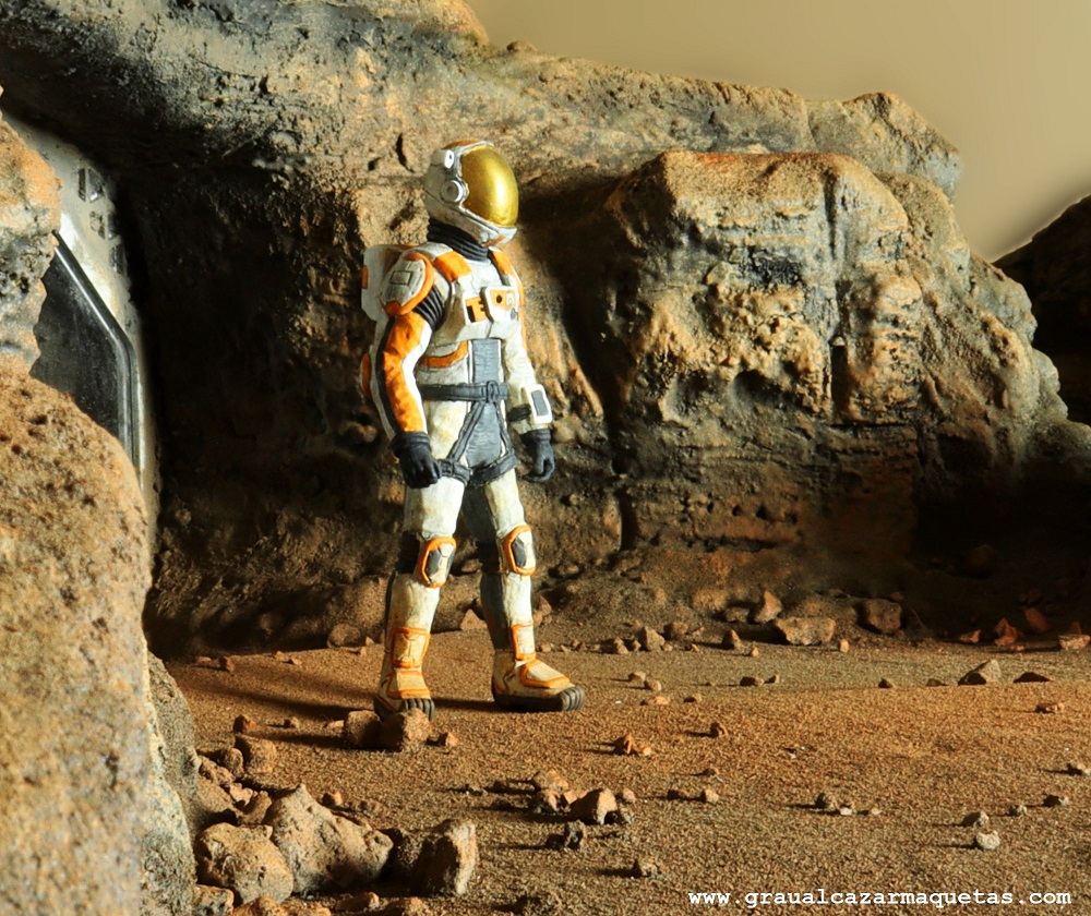 Grau Alcazar visita Marte: una maqueta realista del Planeta Rojo